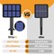 4 Pack Solar String Lights Outdoor - 320LED 132FT Halloween Solar Fairy Lights Outside Waterproof, 8 Modes Purple Solar Powered Twinkle Lighting Decorations for Tree Garden Yard Spooky Patio Party